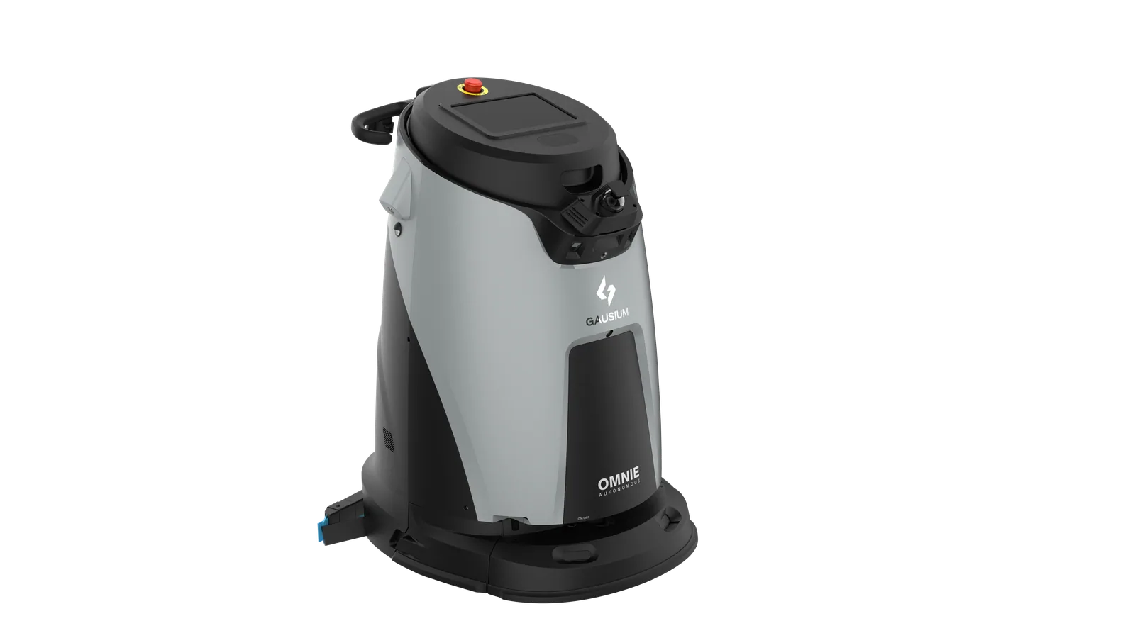 Robô lavador de piso Gausium Omnie com visão 360 graus