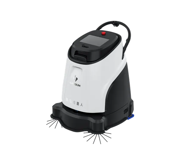 Aspirador robô comercial Gausium Vacuum 40 com filtro HEPA