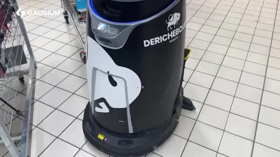 Scrubber 50 em hipermercado